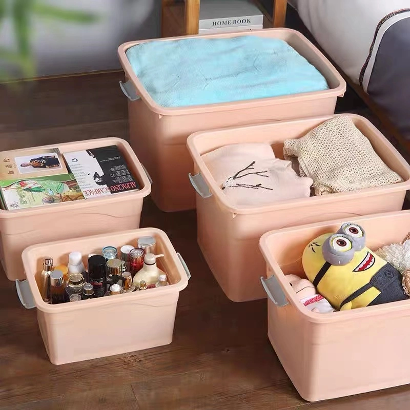 Eighty Liter Storage Box Large Size Storage Box Organizing Box Dormitory Household Loading Clothes Clothing Storage Box Toys Plastic Box